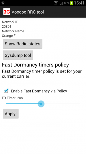 Abbildung 4: Im Play Store finden sich Root-Apps, die Einfluss auf die Fast-Dormancy-Werte nehmen.
