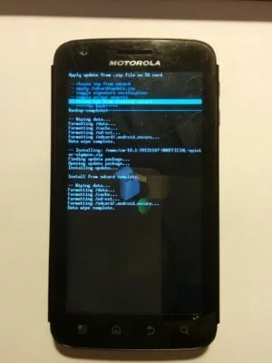 Abbildung 3: Für die Installation von CyanogenMod müssen Sie nur zwei Dateien einspielen.