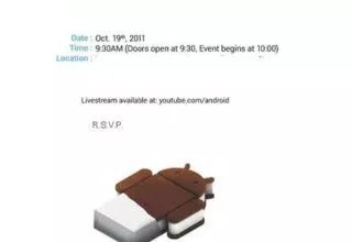 Ice Cream Sandwich: Vorstellung am 19. Oktober