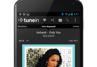 TuneIn Radio nun mit Direktlink zu Google Play Music