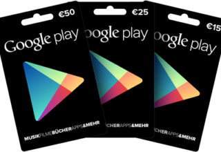 Google Play-Geschenkkarten starten jetzt auch in Deutschland
