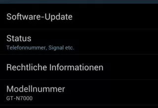 Samsung Galaxy Note erhält Firmware-Update