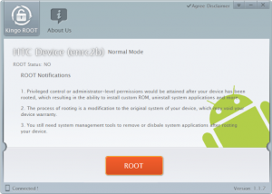 Abbildung 4: Kingo Android Root versteht sich auf mehrere hundert Smartphones und Tablets - wenn der Bootloader entsperrt ist.