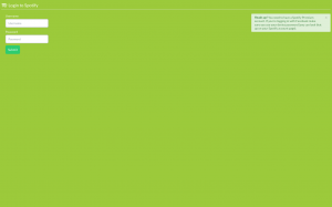 Abbildung 3: Die Anmeldung am Spotify-Account: Auch dazu müssen Sie über einen passenden Premium-Account verfügen.