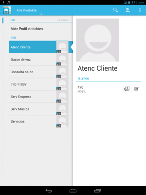 Dank SIM-Kartenslot lässt sich das Tablet auch als Telefon benutzen, nicht nur um SMS zu verschicken.