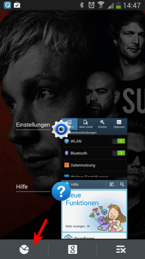 Abbildung 2: Über den App-Switcher kommst du am einfachsten zum Samsung-Task-Manager.