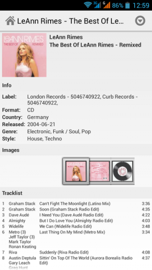 Abbildung 8: Mit seiner Vielzahl an Detailinformationen zu jedem einzelnen Tonträger ist Discogs für Sammler unverzichtbar.