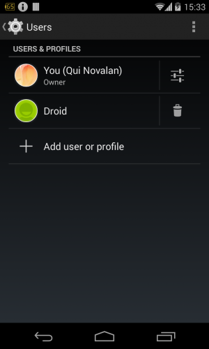 Anschließend finden Sie in den Android-Einstellungen die Option für mehrere Accounts.