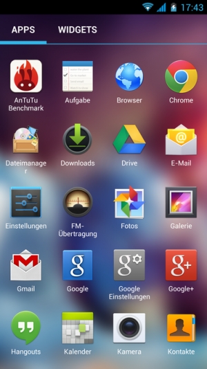 Auch beim App-Launcher hat Wiko keine großen Veränderungen gemacht.