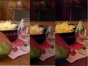 HDR-Vergleich bei schlechter Beleuchtung. Von links nach rechts: HTC One M8, Nexus 5, Galaxy S5