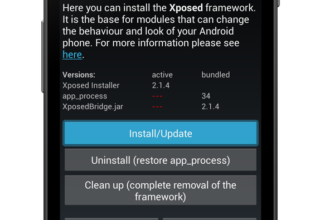 Modding ohne Custom-ROM mit dem Xposed-Framework