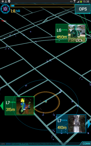 Ingress zu spielen macht auf dem Galaxy Tab 3 10.1 aufgrund des schnellen GPS Spaß, die Auflösung könnte jedoch etwas besser sein.