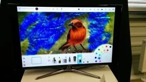 Nvidia nennt es GPU Accelerated 3D Painting, wir bleiben bei: "cooles Malprogramm!"