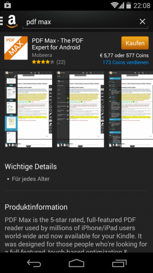 PDF Max erfreut sich auch bei iPhone-Nutzern grosser Beliebtheit.