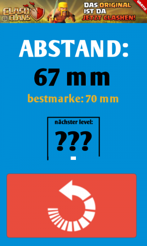 Bestmarke nicht geknackt? Gleich nochmal! Werbung gibt's leider obendrauf.