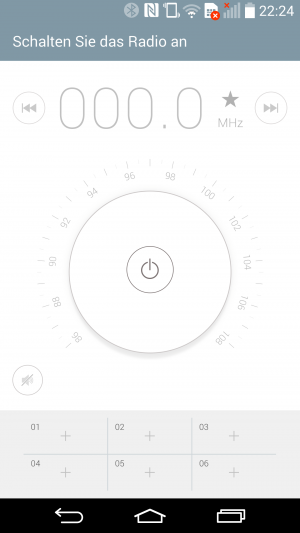 Mit dem UKW-Radio lässt sich auch ohne Internetempfang Musik hören.