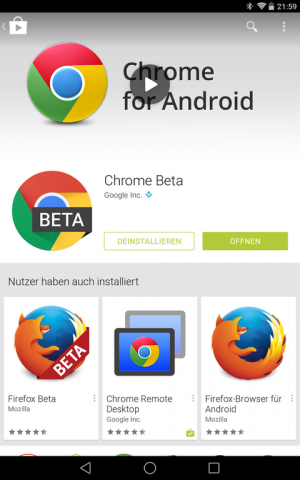 Die neueste Version des Play Store sieht zwar etwas mehr nach Material Design aus, die App ist aber generell noch weit vom komplett neuen Layout entfernt.