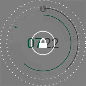 So sieht die einfachste Entsperrmöglichkeit unter Android Wear aus.