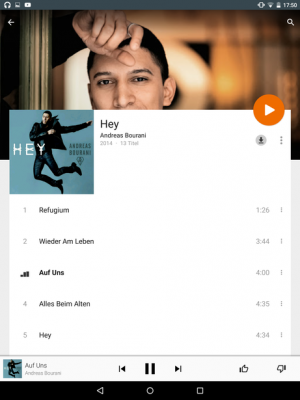 Das Nexus 9 verfügt über einen booombastischen Sound.