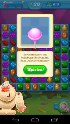 Im Unterschied zum Vorgänger gibt es die erspielten Goodies gleich, nicht erst nach einem In-App-Kauf.
