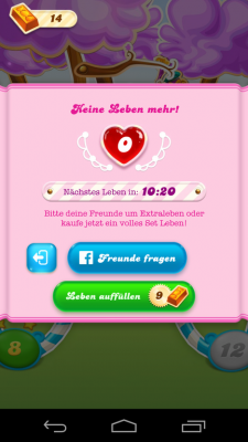 Verdammt, dabei wollte ich nur noch dieses eine Level lösen...