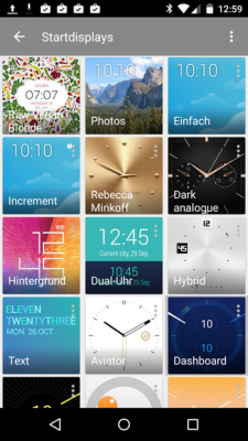 Über einen Fingertip in der Android-Wear-App richtest du ein neues Ziffernblatt ein.