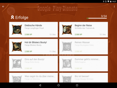 Mit Oddworld Stranger's Wrath lassen sich ganz viele Erfahrungspunkte bei Google Play Games sammeln.