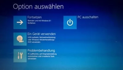 Unter Windows 8.1 musst du zunächst Windows mit gedrückter Shift-Taste neu starten, um die MediaTek-Treiber installieren zu können.