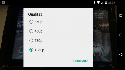 Es gibt auf YouTube zahlreiche Filme in Full-HD-Auflösung, also warum die Möglichkeit nicht nutzen?