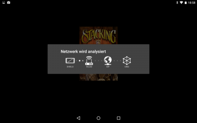 Vor dem Start eines Spiels prüft die SHIELD-Software die Netzwerkverbindung.