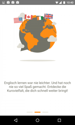 Mit Babbel lernst du ganz leicht sämtliche Sprachen.