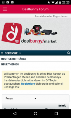 Das Forum ist nur über eine vorherige Anmeldung nutzbar.