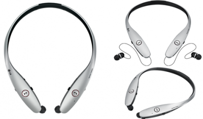 Das TONE infnim von LG ist ein ganz besonderes Bluetooth-Headset. Bild: LG
