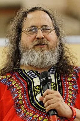 Richard Stallman am Fête de l'Humanité 2014. Foto von Thesupermat, wikimedia.org CC BY-SA 3.0 via Wikimedia Commons