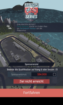 Kurz vor Knapp, Ziel nicht erreicht, Qualifikation nicht bestanden. 