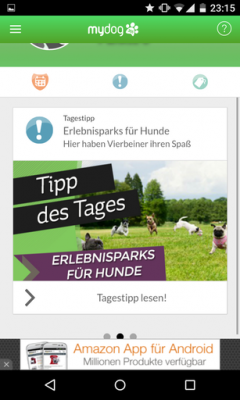 ...den Tagestipp...