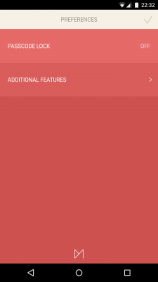 In den Einstellungen erwirbst du per In-App-Kauf die Premium-Version oder gibst eine Sperre ein. 