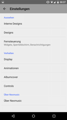 Über die vielen Einstellungsmöglichkeiten passt du den Player ganz nach deinen Vorlieben an.