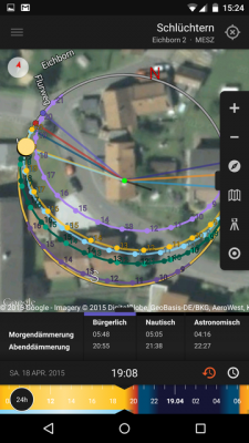 Eine weitere Ansicht über Google-Maps.