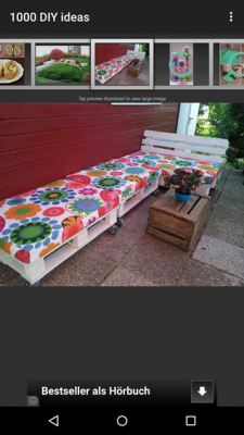 ..oder ein Palettensofa für deinen Garten zu bauen.