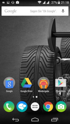 Du kannst aber auch den Google Now Launcher oder jeden anderen alternativen Launcher installieren.