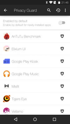 Welche App was genau darf, kannst du bei CyanogenMod recht detailliert festlegen.