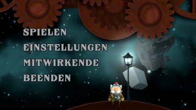 Im Menü startest du Chronology über den Spielen-Button.
