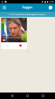 Personen mit Facebook-Account, welche die App installiert haben werden in Happn angezeigt.