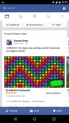 …und ohne Filter.