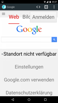 Du hast die Möglichkeit die Textgröße anzupassen. 