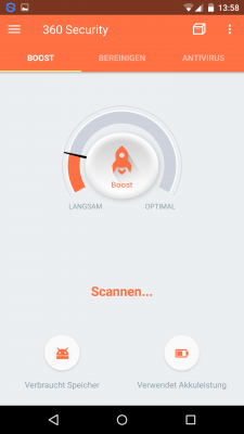 Die App scannt dein Smartphone und zeigt dir alle Apps an, welche dein Smartphone verlangsamen oder Akkuleistung verbrauchen.