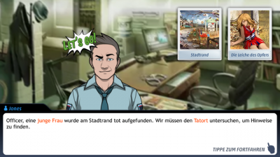 Dein erster Tatort erwartet dich.