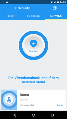 Deine Viren-Datenbank ist auf dem neuesten Stand.