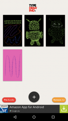Deine erstellten Bilder werden auf der Startseite der App gespeichert. Du kannst sie jederzeit wieder aufrufen und weiter bearbeiten oder mit anderen teilen.